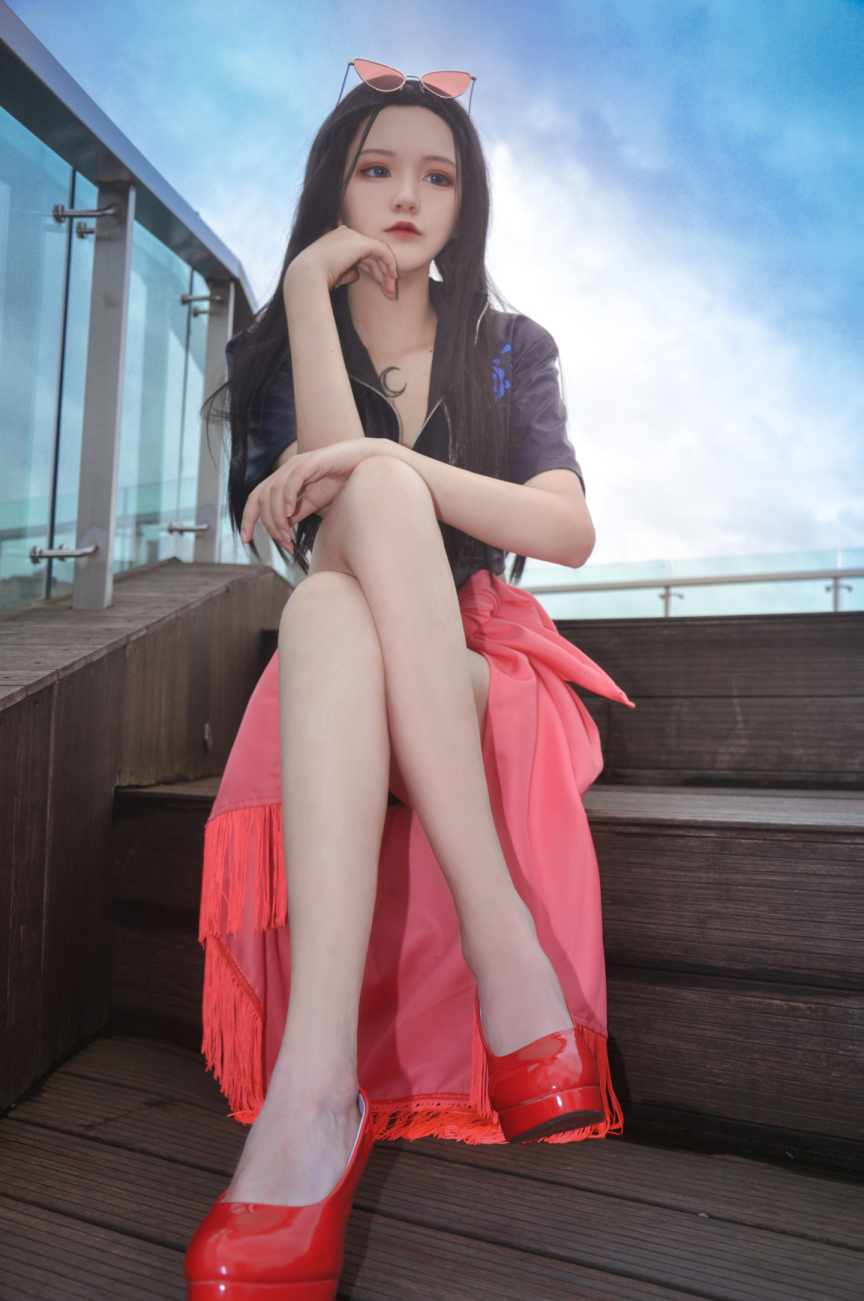 海贼王罗宾cosplay 最新最热Cosplay旗袍丝袜诱惑美女古装套图